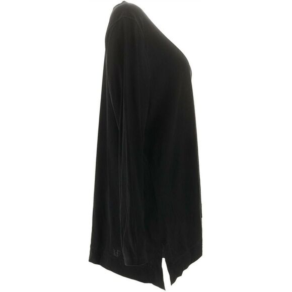 Isaac Mizrahi SOHO Long Sleeve Tulip Hem Knit Top - Picture 3 of 6